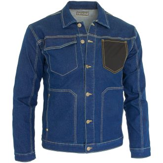 Arbeitsjeansjacke JEANS STRETCH BLUE
