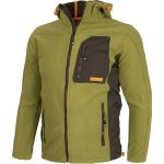 Arbeitsjacke aus Fleece mit Kapuze NEWAGE KHAKI