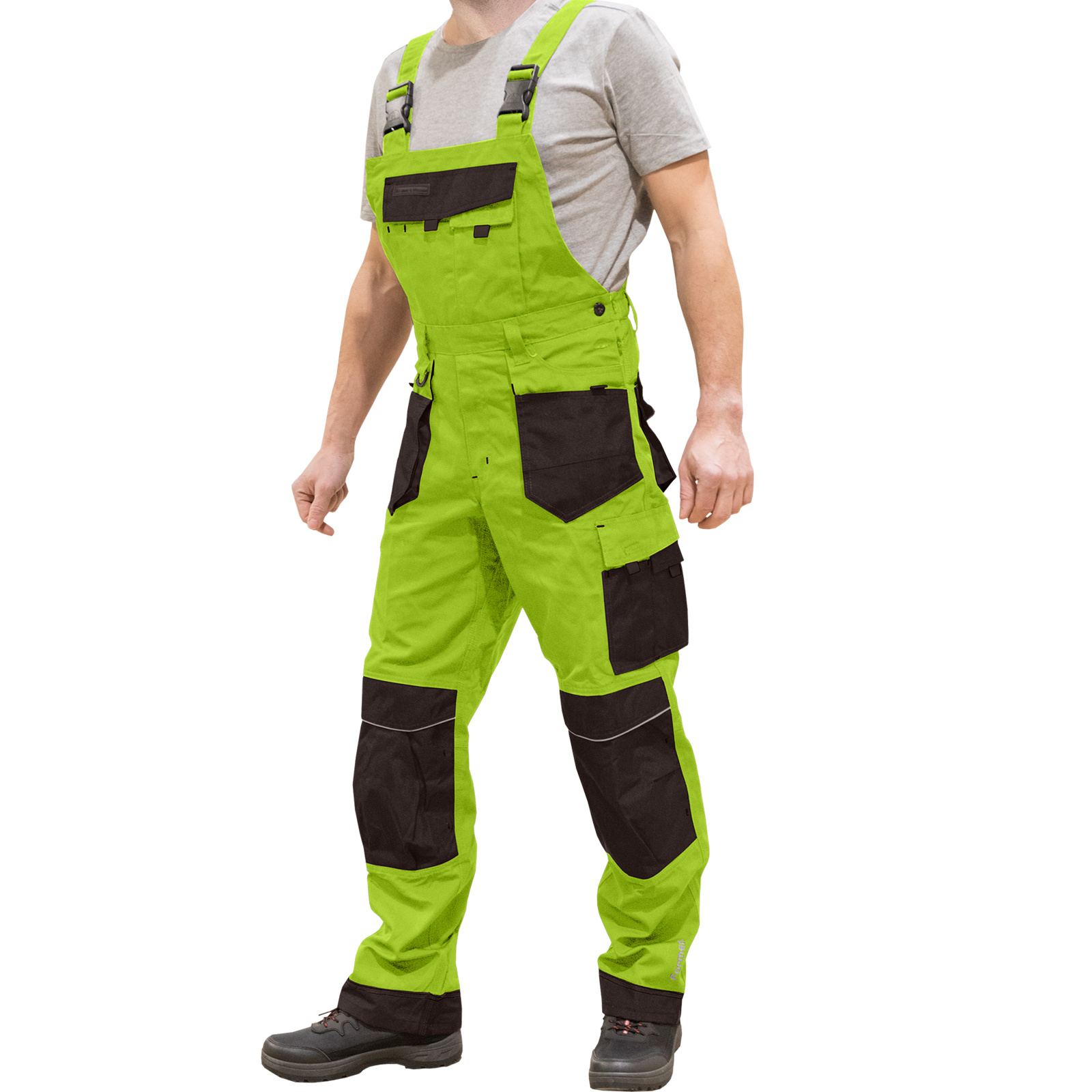 Arbeitshose mit Hosenträgern PROFI COOL LIME 2.0 Arbeitshose mit Hosenträgern PROFI COOL LIME 2.0