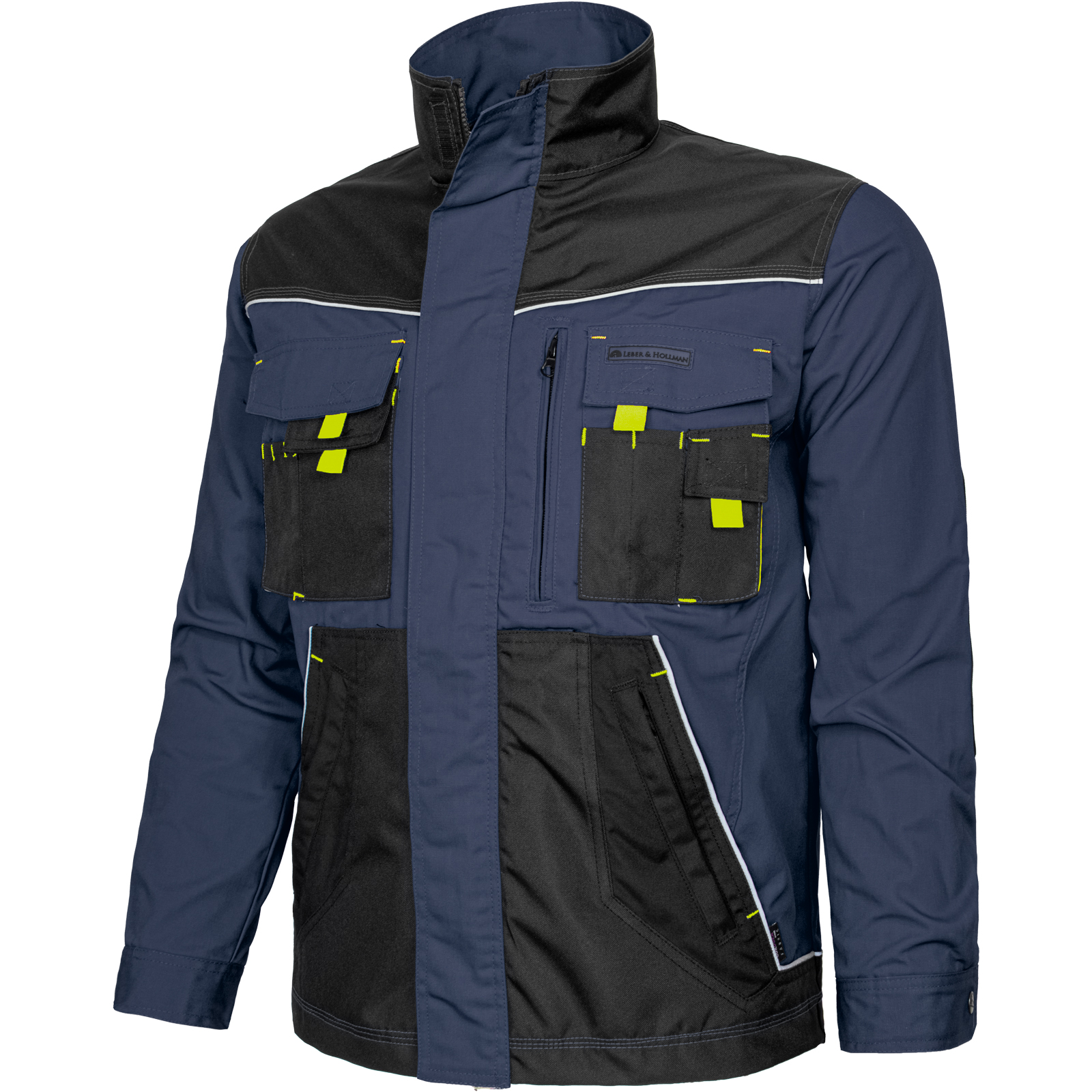Arbeitsjacke PROFI NAVY GELB 2.0