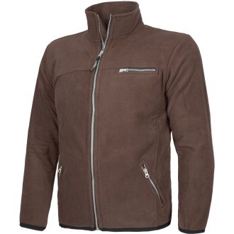 Fleece-Arbeitssweatshirt COOL BROWN