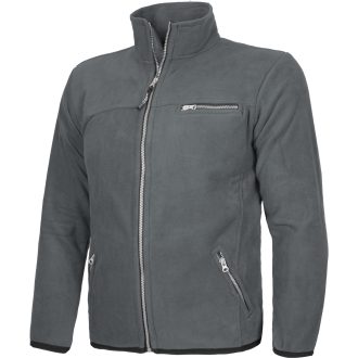 Fleece-Arbeitssweatshirt COOL GREY