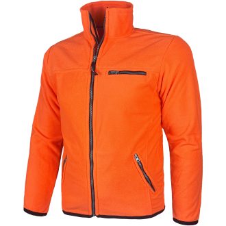 Fleece-Arbeitssweatshirt COOL ORANGE