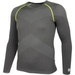 Thermoaktives Langarm-T-Shirt GRAVIN BLACK