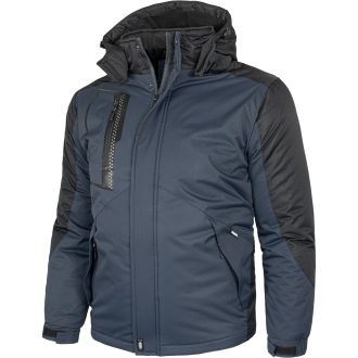 Winter-Arbeitsjacke mit Kapuze HOLM NAVY