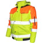 Reflektierende Jacke mit abnehmbaren Ärmeln 2-in-1 STRADA