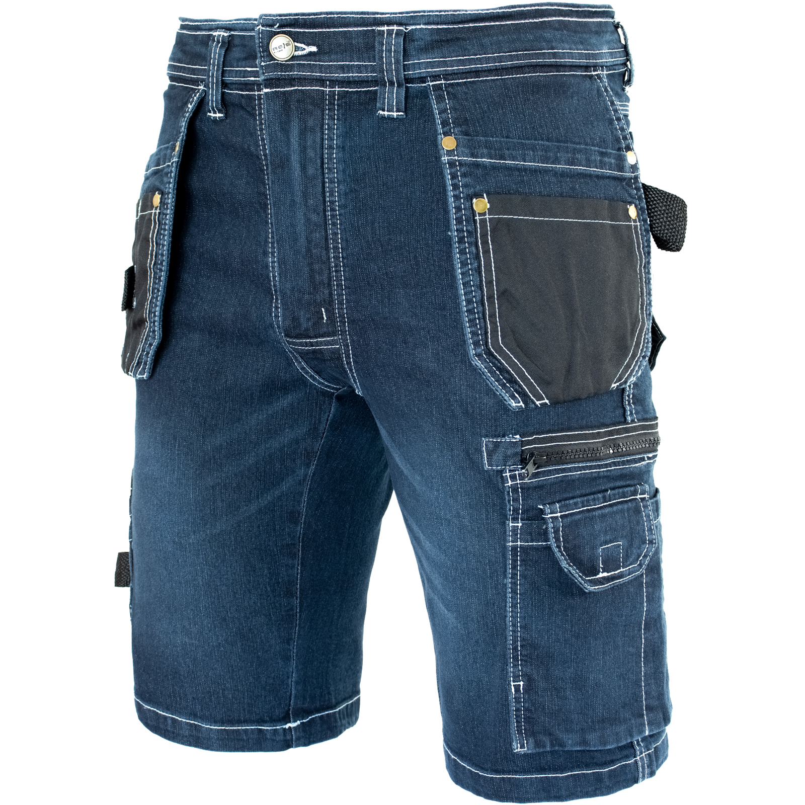 Arbeitsjeansshorts JEANS WORK BLUE Arbeitsjeansshorts JEANS WORK BLUE