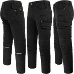 Arbeitsjeanshose aus Stretch-Denim JEANS STRETCH BLACK