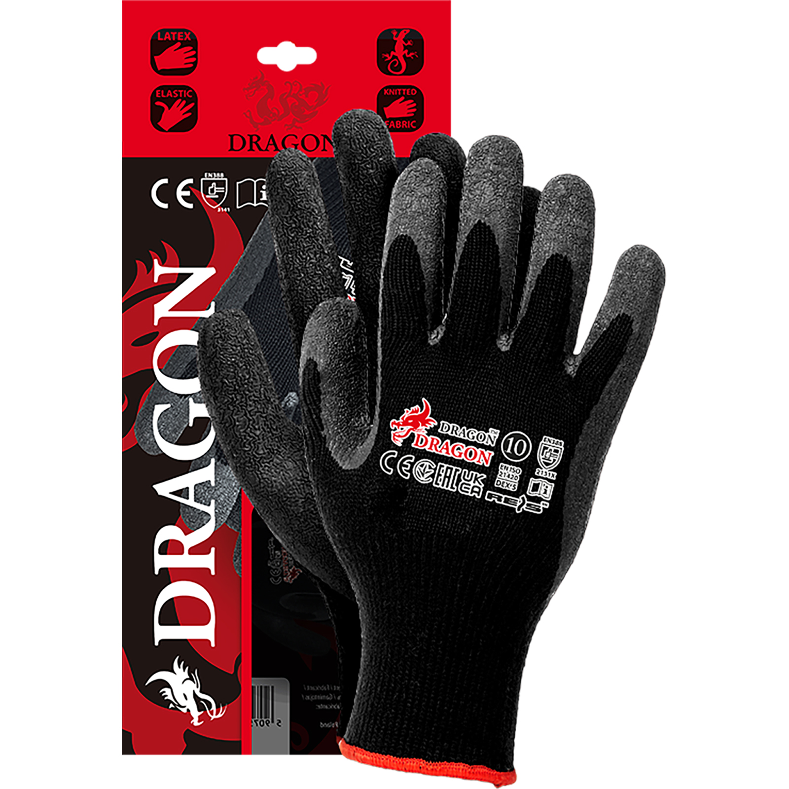 DRECO Latex-Arbeitshandschuhe