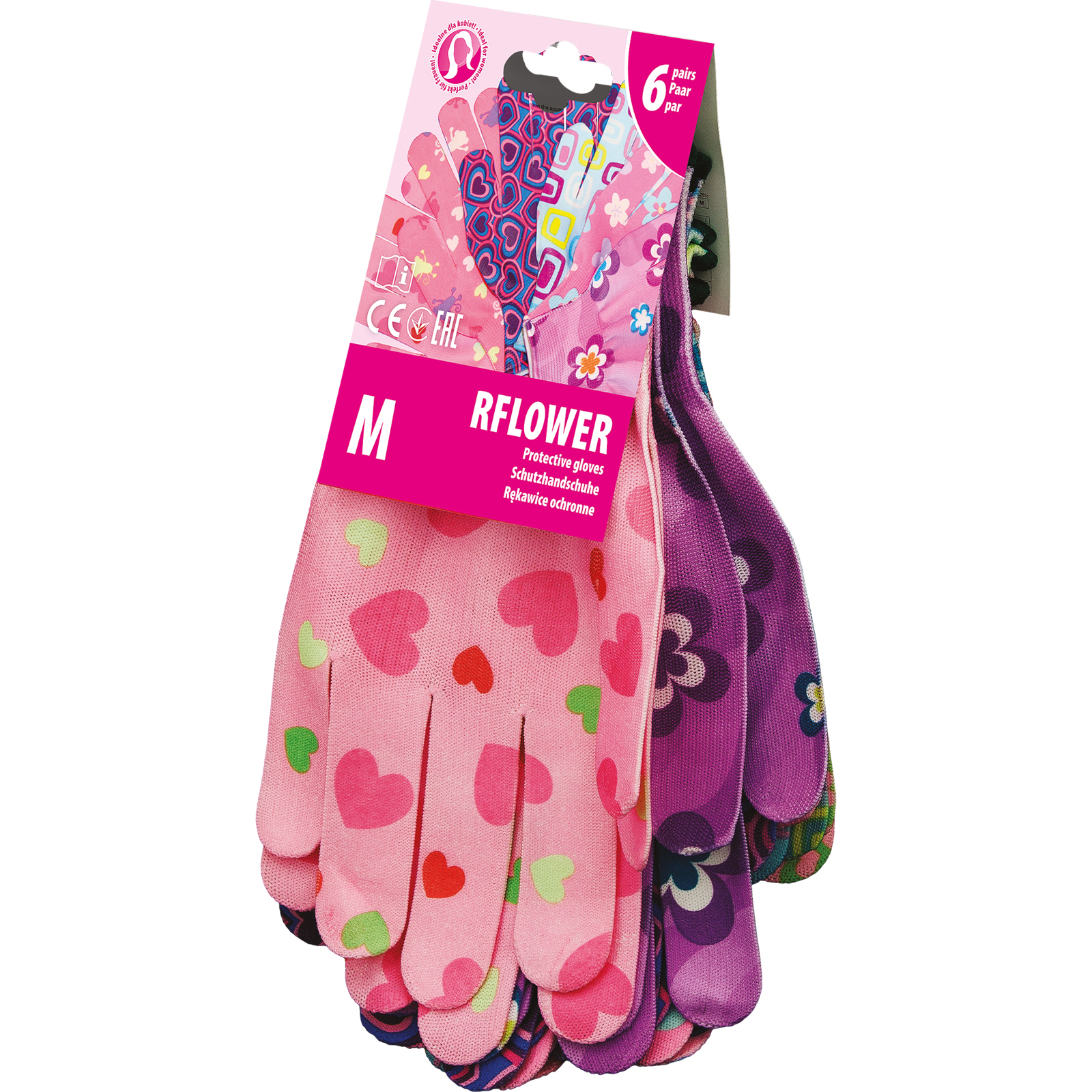 Arbeitshandschuhe aus Textil „FLOWER“ Arbeitshandschuhe aus Textil „FLOWER“