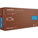 Diagnostische Latexhandschuhe, 100 Stück, MERCATOR Comfort®, puderfrei