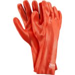 PVC-Arbeitshandschuhe aus Gummi, 35 cm